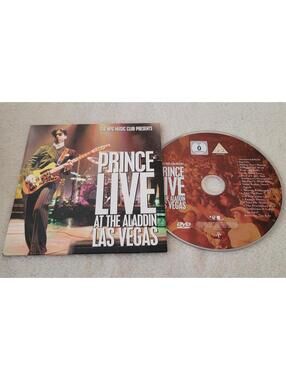 PRINCE  LIVE AT THE ALADDIN LAS VEGAS DVD. NPG Music Club 2002 💜
